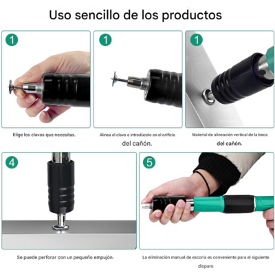 Clavos sin esfuerzo - NailGun
