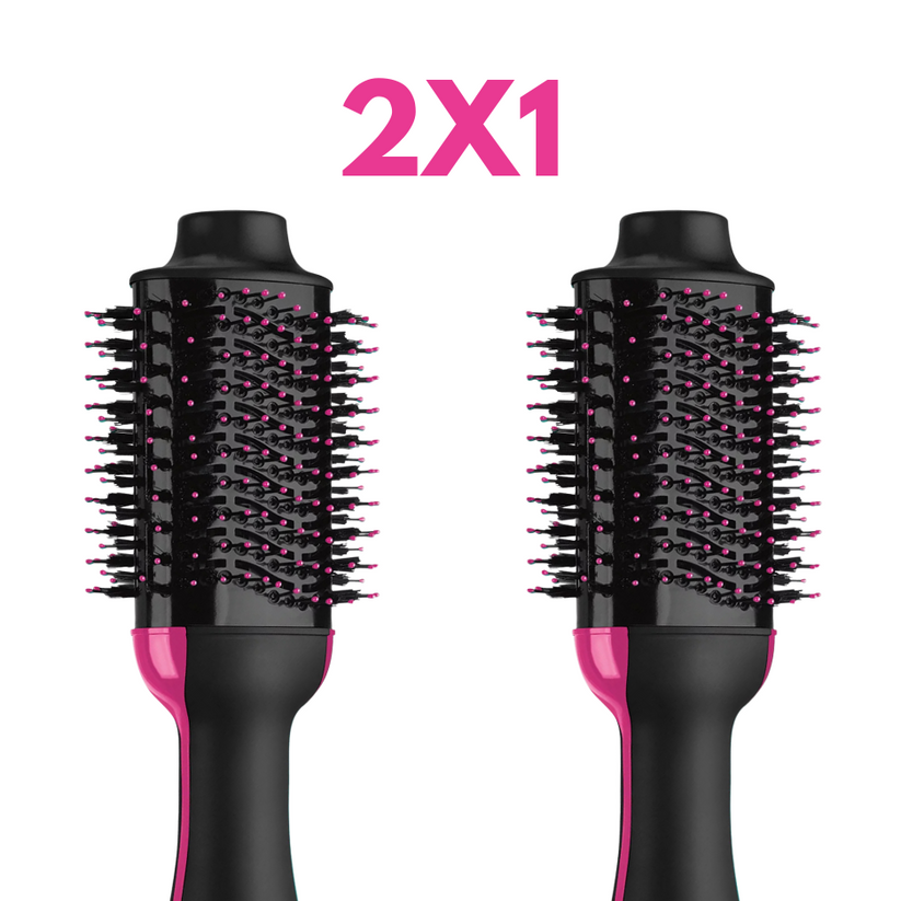 Cepillo secador 4 en 1 Anti Frizz Viventi™ 2x1