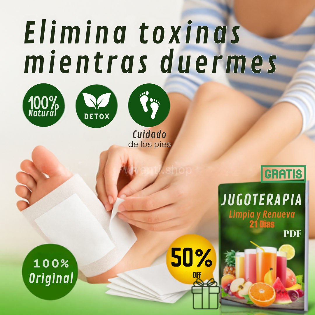 La salud empieza en tus pies - Parches Detox